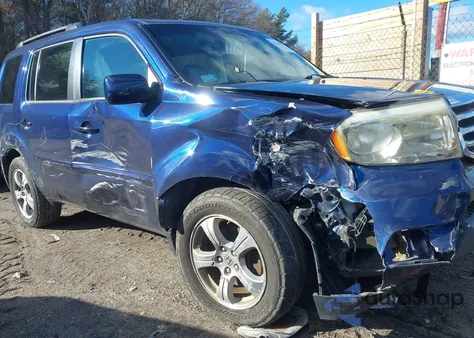 2015 Honda Pilot Ex-L from USA, damaged, VIN 5FNYF4H54FB059667